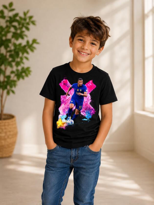 Mbappé Splash T-Shirt