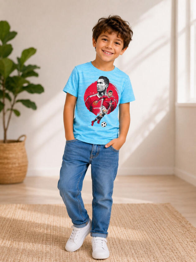 Football Legend Red T-Shirt