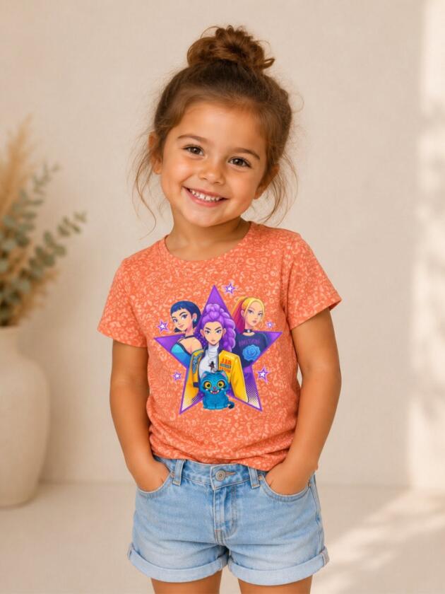 Huntrix Star Girls T-Shirt