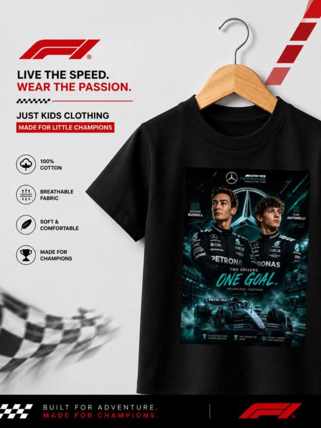 ⚫ Mercedes One Goal Tee