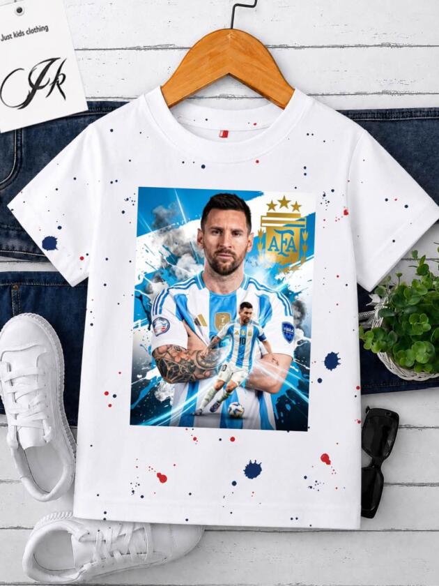 Messi Sky Blue Champion Tee