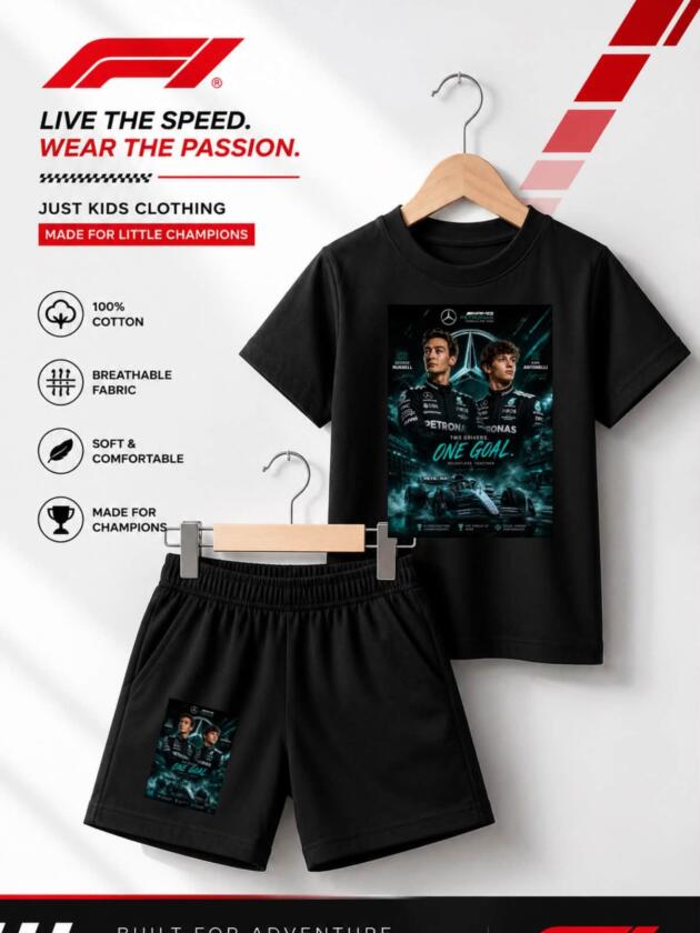 🏁 Mercedes AMG F1 Champions Full Kit