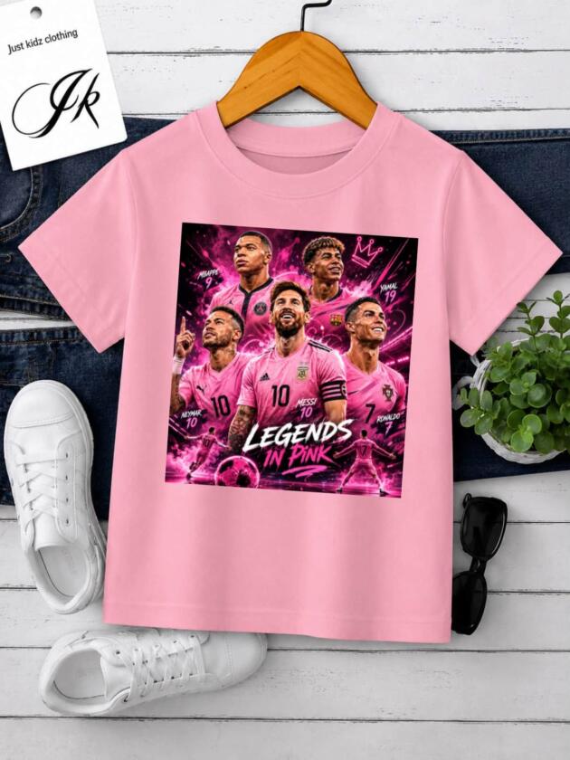 Pink Legends Football Tee