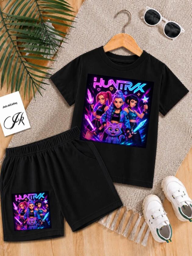 Huntrix Neon Black Full Kit